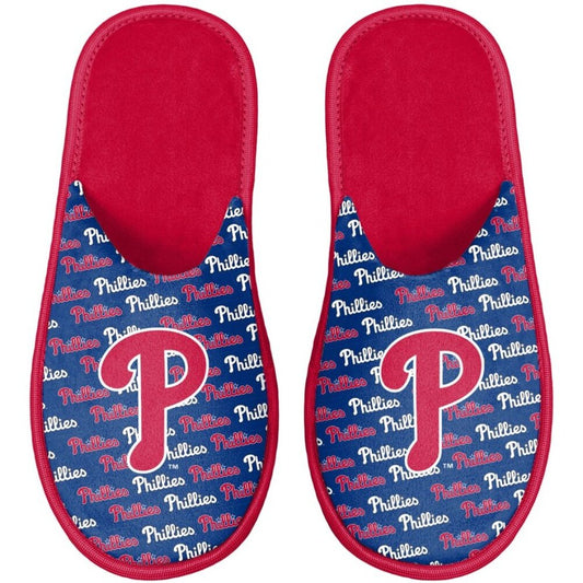 Philadelphia Phillies FOCO Youth Team Scuff Slippers-Size-L-NWT