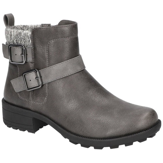 Women's Easy Street Kourt Easy Works Ankle Boots - Gray - 8.5 - NWT