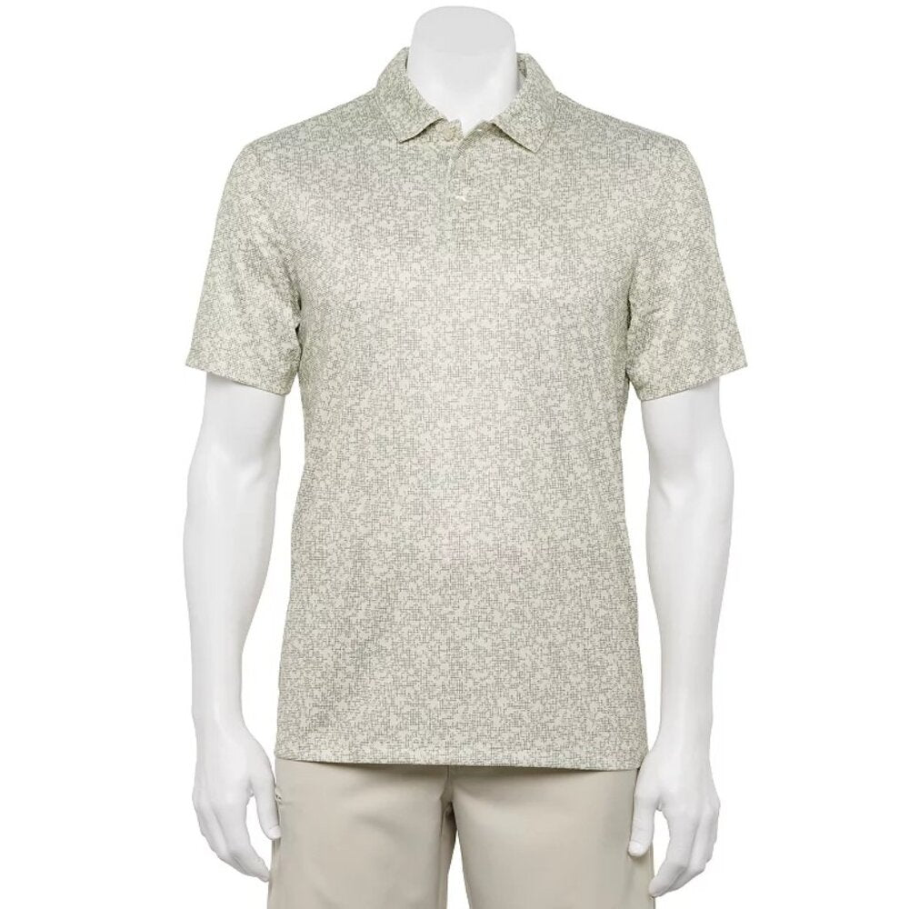 Men's Tek Gear Regular Fit Golf Polo - Light Beige - Small - NWOT