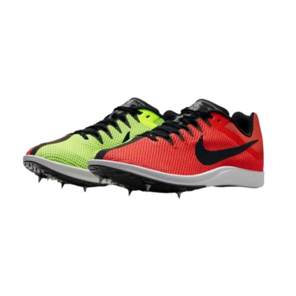 Men's Nike Zoom Rival Distance Track Shoes - 14 - Bright Crimson/Black/Volt -