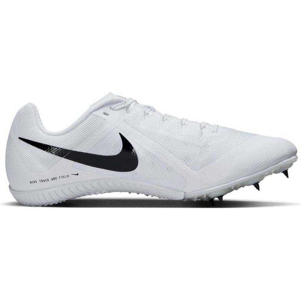 Men's Nike Zoom Rival Multi-Event Track & Field Spikes - White & Black - 14-NWOB