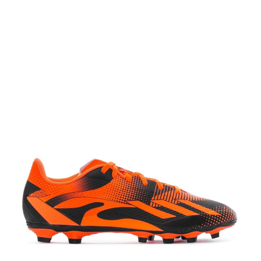 Men's Adidas X Speedportal Messi.4 FxG Soccer Cleat - Solar Orange & Black - 6.5