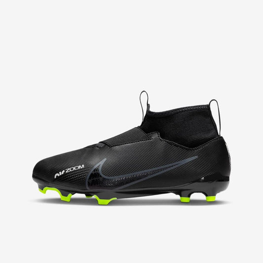 Boy's Nike Jr. Zoom Mercurial Vapor 15 Academy Soccer Cleats - Black - 5.5Y -NIB