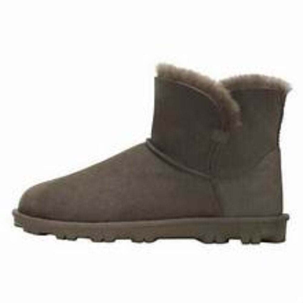 Women's Kirkland Signature Shearling Short Boot - Green - Var Szs - NIB