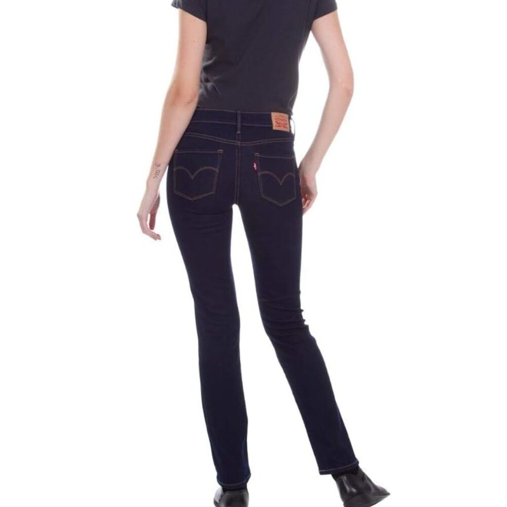 Levi's Women's 314 Shaping Straight Jeans - 29x32 - Dark Indigo - NWT