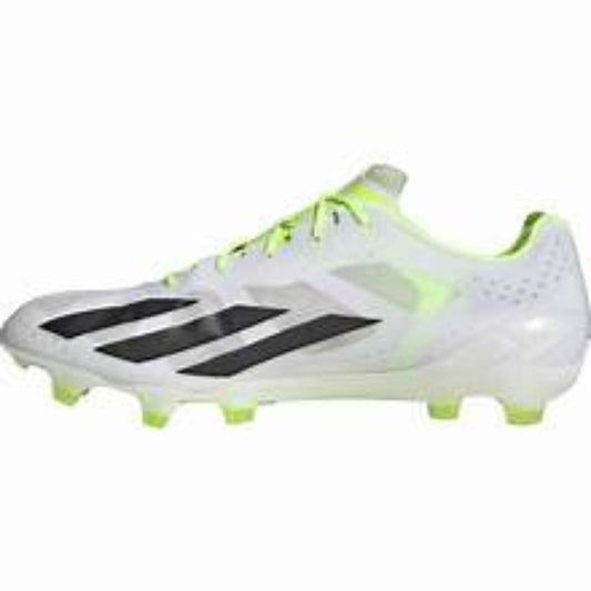 Men's Adidas X Crazyfast FG Soccer Cleats - White/Black/Lemon - 6.5 - NWT