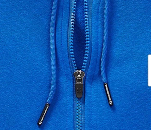 Women's Sport Illustrated Long Sleeve Hoodie-Blue-3X-NWT
