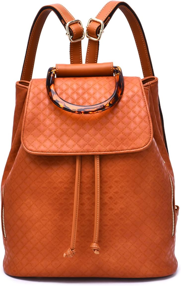 Mellow World Women's Joranda Backpack Cognac NWT