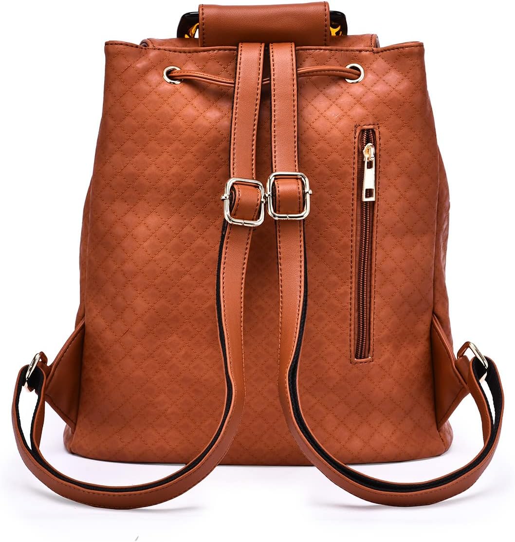 Mellow World Women's Joranda Backpack Cognac NWT