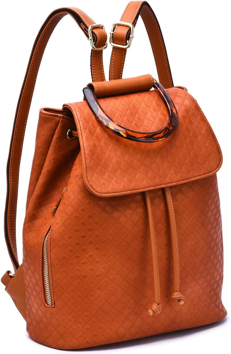 Mellow World Women's Joranda Backpack Cognac NWT