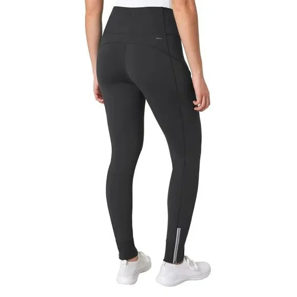 Mondetta Women's High Waist Active Leggings with Reflective Zippers S  NWT