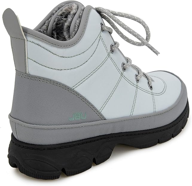 Women's JBU by Jambu & Co Alma Hiking Boots - Ice Grey - 10 - NIB