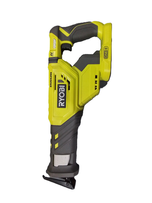 Ryobi 18v Brushless Reciprocating Saw P518 Used/Surface Scratching