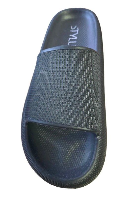 Women's Stylus Jilla Slide Sandals - Black - 9 - NIB