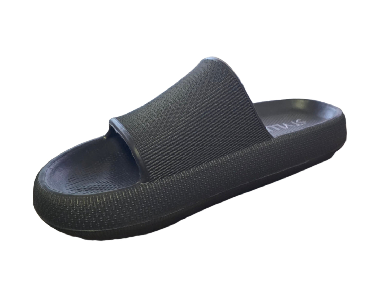 Women's Stylus Jilla Slide Sandals - Black - 9 - NIB