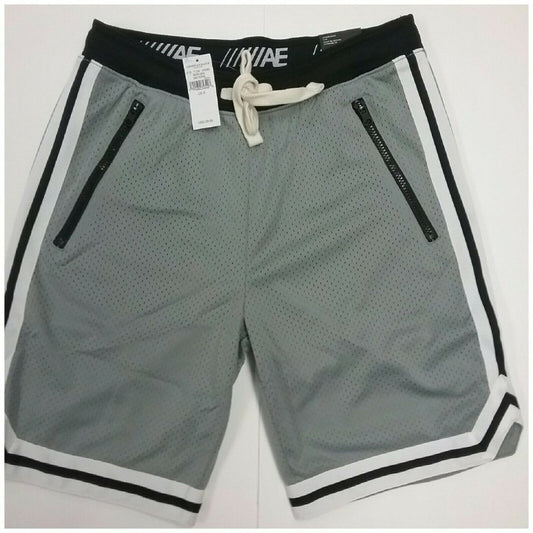 American Eagle Men's Flex Jogger Shorts-Gray-NWT