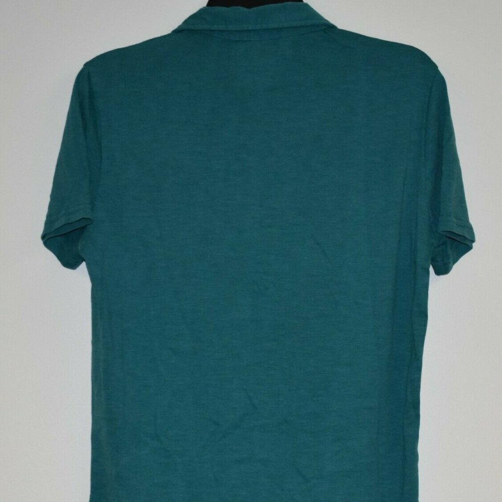 American Eagle Outfitters Mens Polo Shirt Green