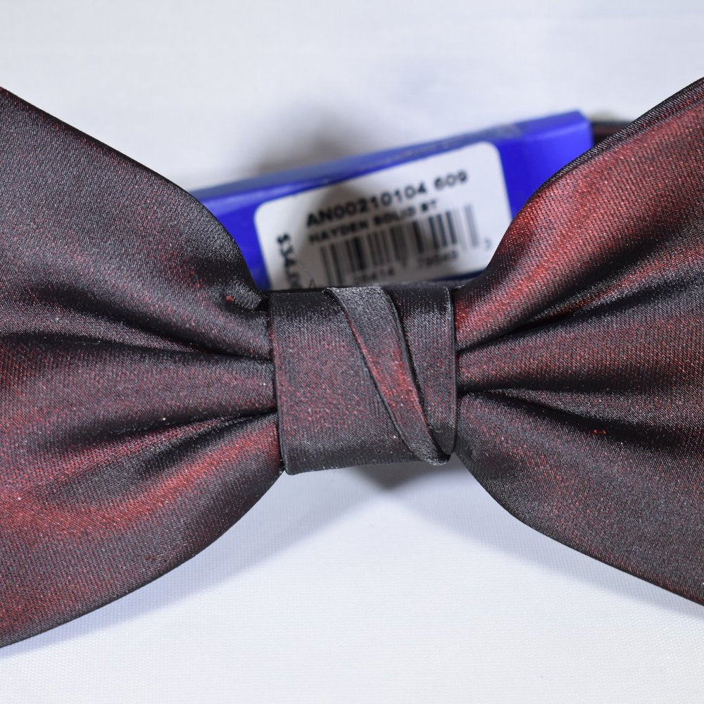 Apt. 9 NWT Bow Tie Deep Red Satin