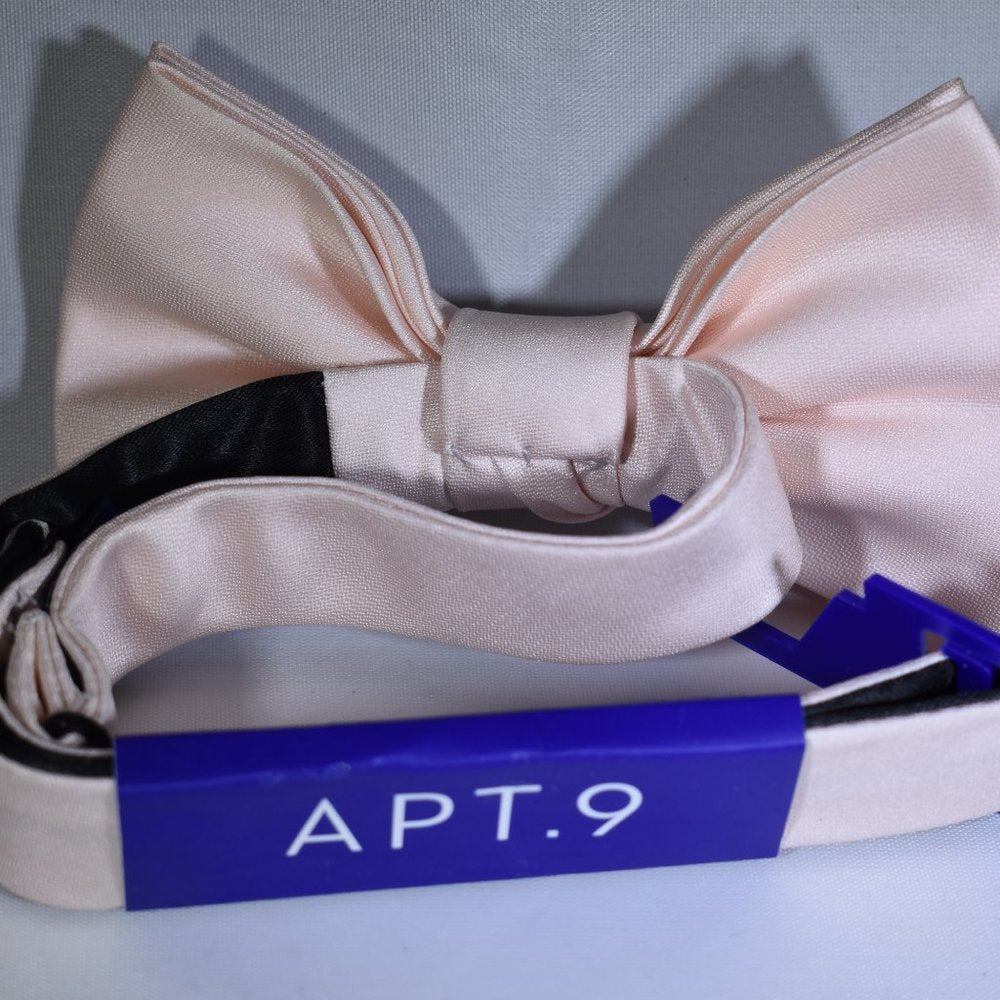 Apt. 9 NWT Bow Tie Peach Satin