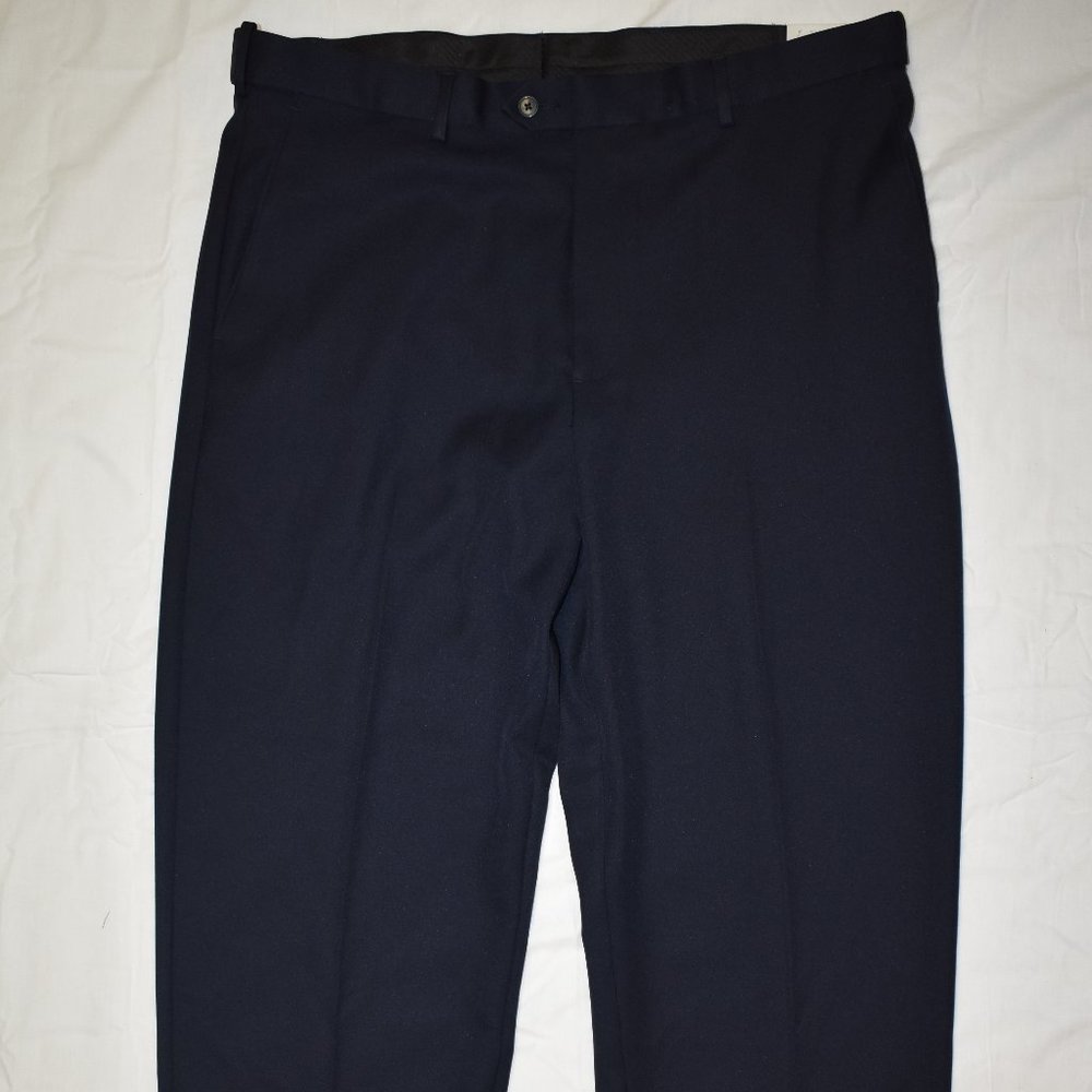 Croft & Barrow Men's Classic Fit Dress Pants - Admiral Navy - 40x32 - NWT