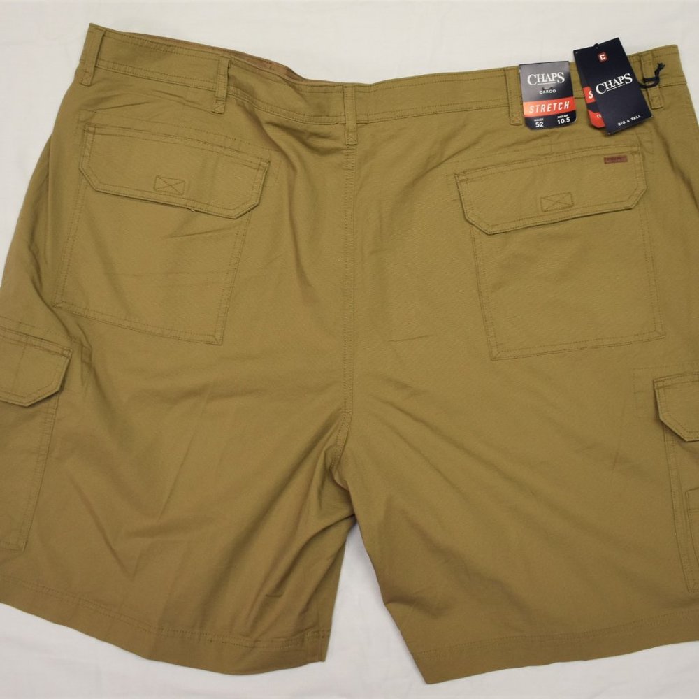 Chaps Stretch Cargo Shorts 10.5" Inseam Big & Tall