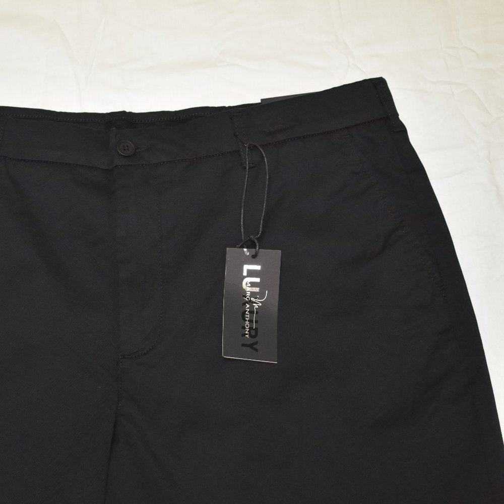 Marc Anthony Luxury Slim Fit Black Shorts Size 42 New with Tags