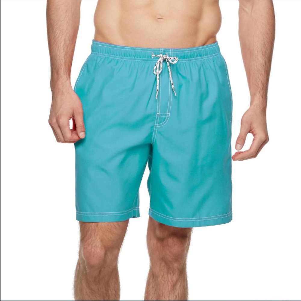 Men's Big & Tall Croft & Barrow Solid Swim Short NWT