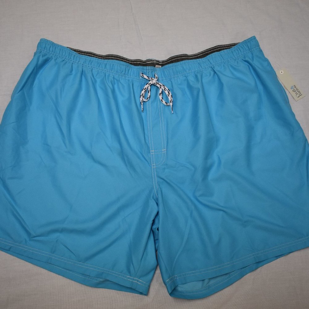 Men's Big & Tall Croft & Barrow Solid Swim Short NWT