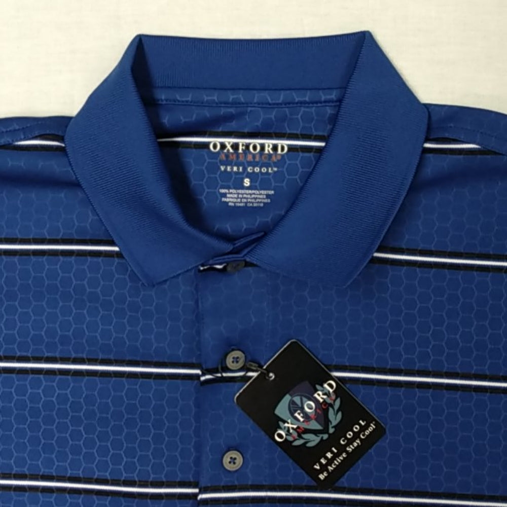 Oxford America Veri Cool Polo Ultramarine  New with Tags