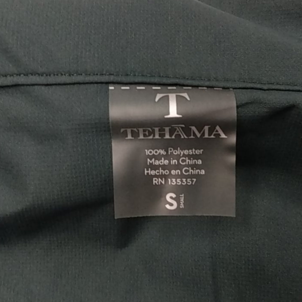 Tehama Ricky Windshirt Jacket Small Green/Grey New with Tags