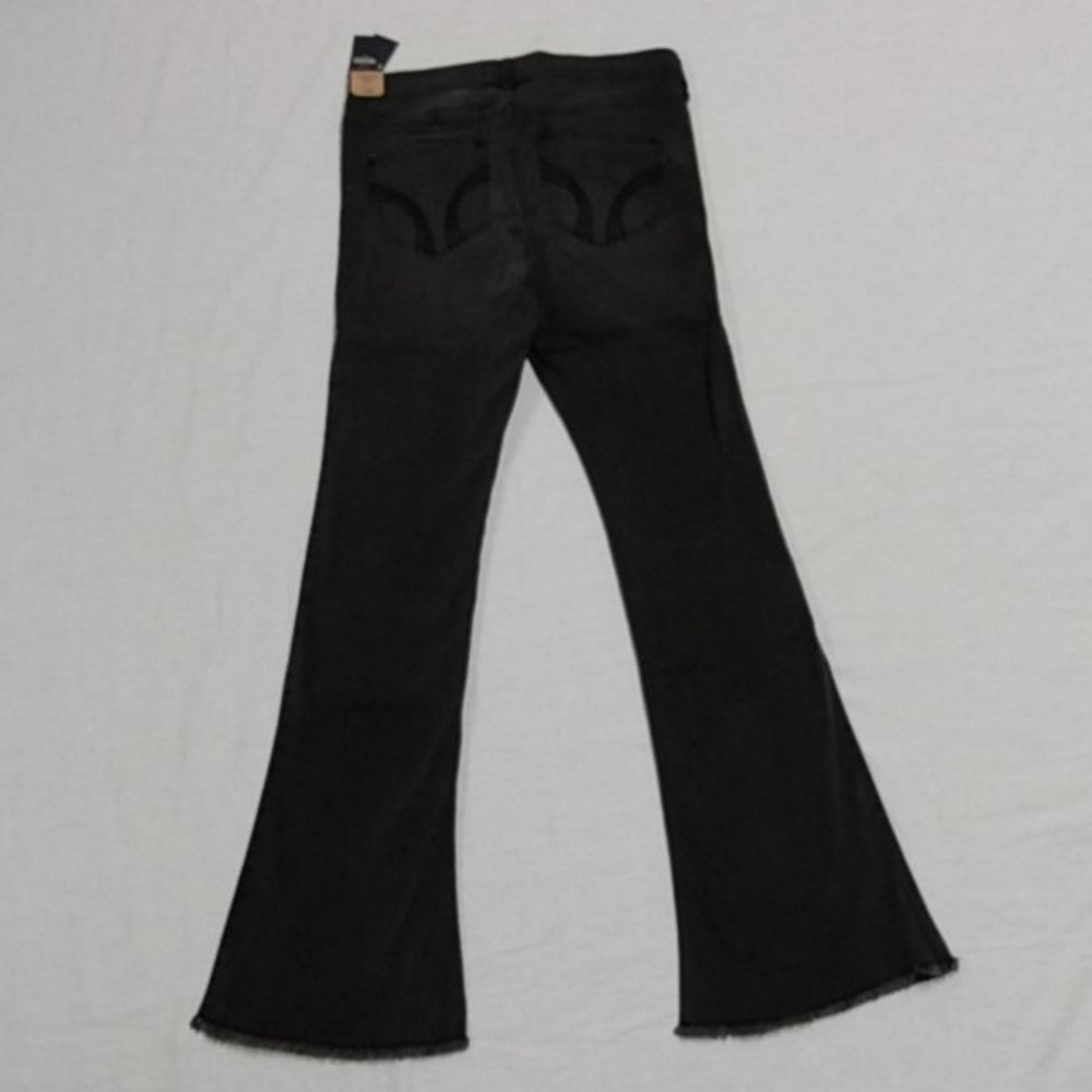 Hollister High Rise Flare Jeans-Vintage Black-New with Tags