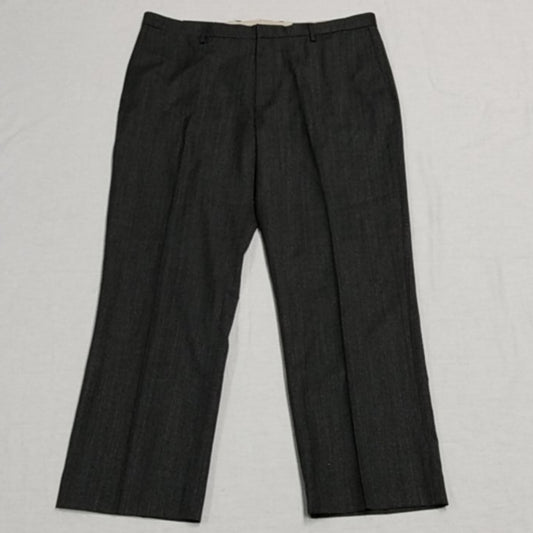 Banana Rep Modern Slim Wool Dress Pant - Dark Heather Grey - 40x32 - NWT