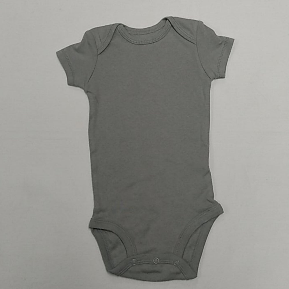 Carter 4 body suits 6 month black grey white