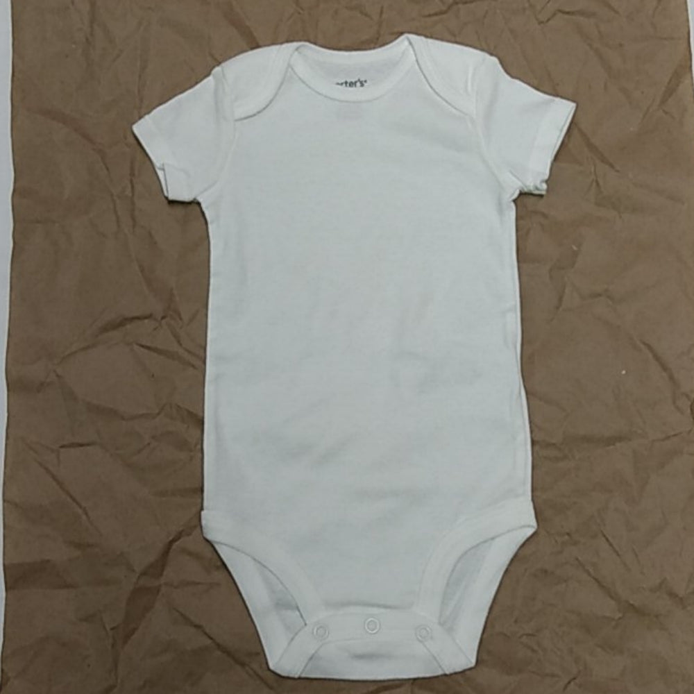 Carter 4 body suits 6 month black grey white