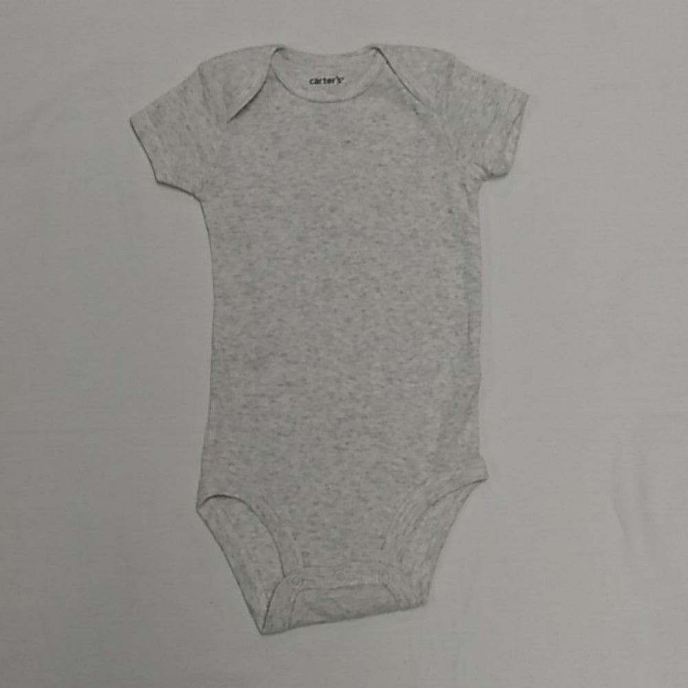 Carter 4 body suits 6 month black grey white