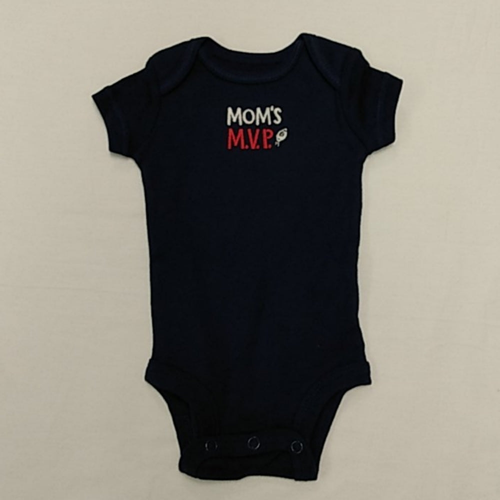 Carter's Boys Bodysuit-Mom's MVP-Red/Blue/White-New without Tags