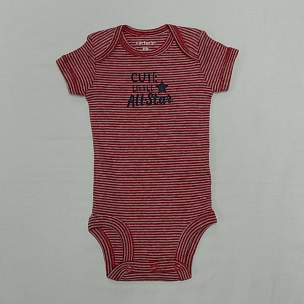 Carter's Boys Bodysuit-Mom's MVP-Red/Blue/White-New without Tags