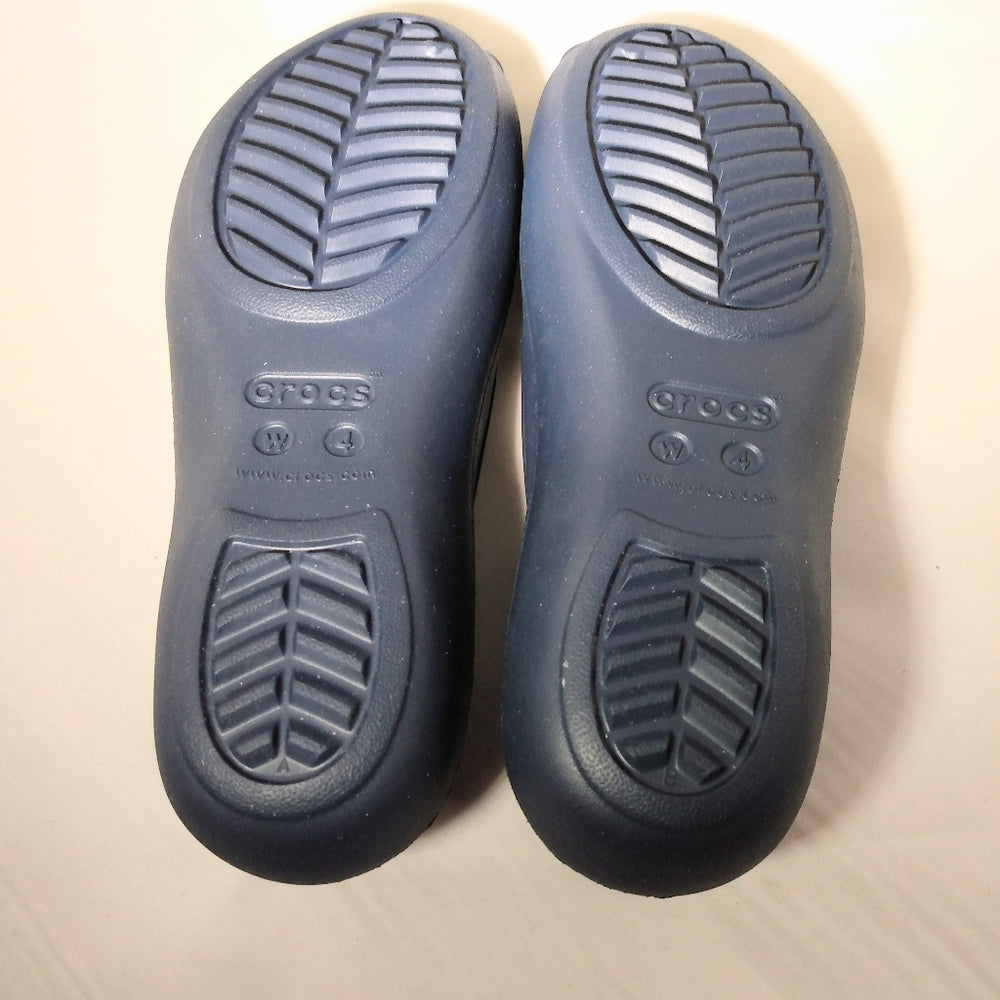 Crocs Olivia II Lined flat Navy New with tags