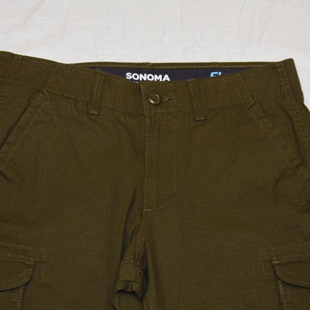 Men's SONOMA Comfort Flexwear Classic Cargo Short-New with Tags