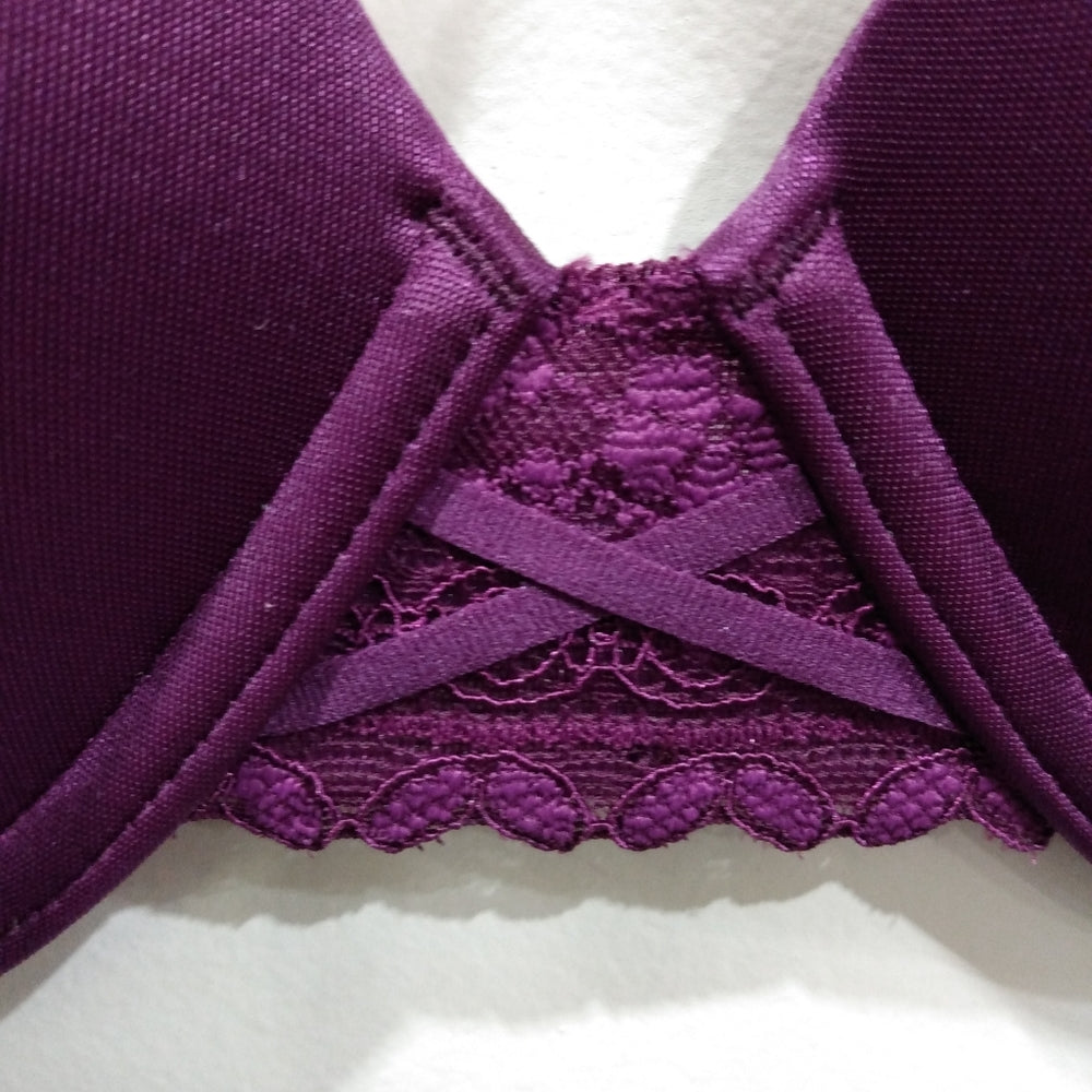 Maidenform Love the Lift Dreamwire Push Up Bra DM0066-Purple-34D-NWOT