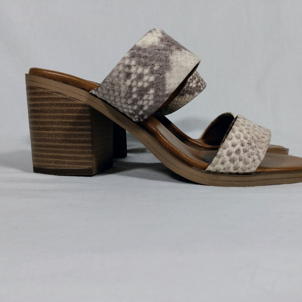 Steven by Steve Madden Karigan Block Heel Nat Multi