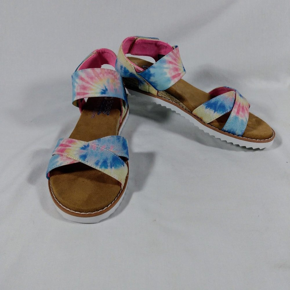 Bob's by Skechers  Desert Kiss-Sweet Seasons Tie dye Sandal Women's 6.5