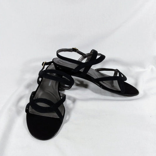 Rockport Total Motion TM Zandra Slingback Sandal CH5162 Black NEW IN BOX