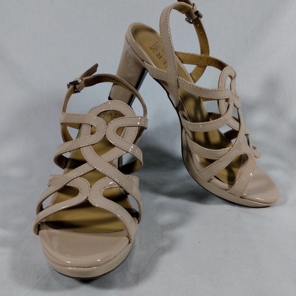 New Naturalizer Cameron Taupe Patent Heel