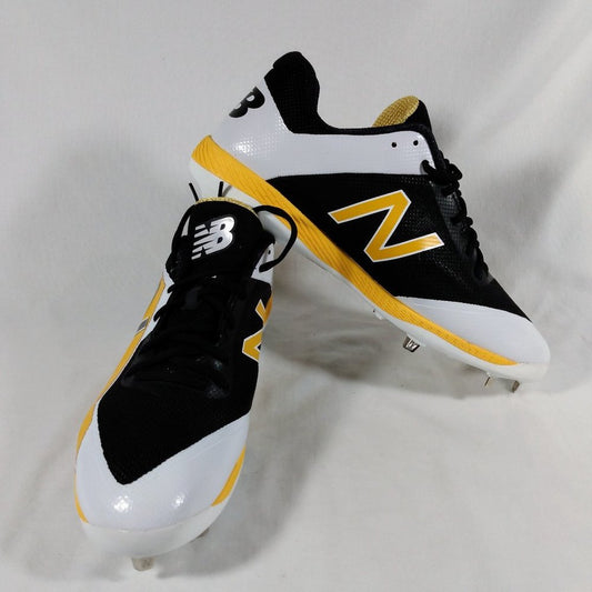 New Balance Men's Low Cut Baseball Cleats Size 14 Yellow/Black/White-NIB