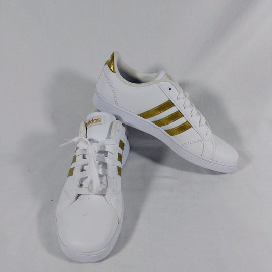 Adidas Superstar White/gold Men's 5.5 new