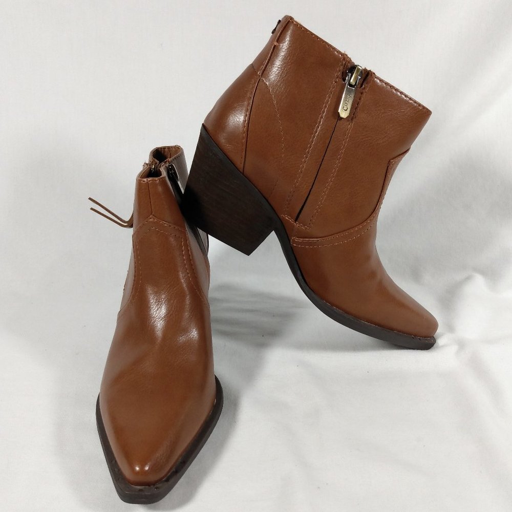 Circus by Sam Edelman Whistler Saddle Tan Bootie-New