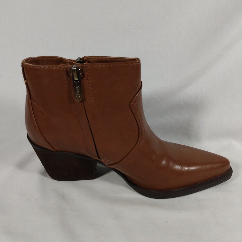 Circus by Sam Edelman Whistler Saddle Tan Bootie-New