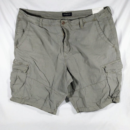 AEO Longer Length Cargo Shorts-Grey #658-063-New with Tags