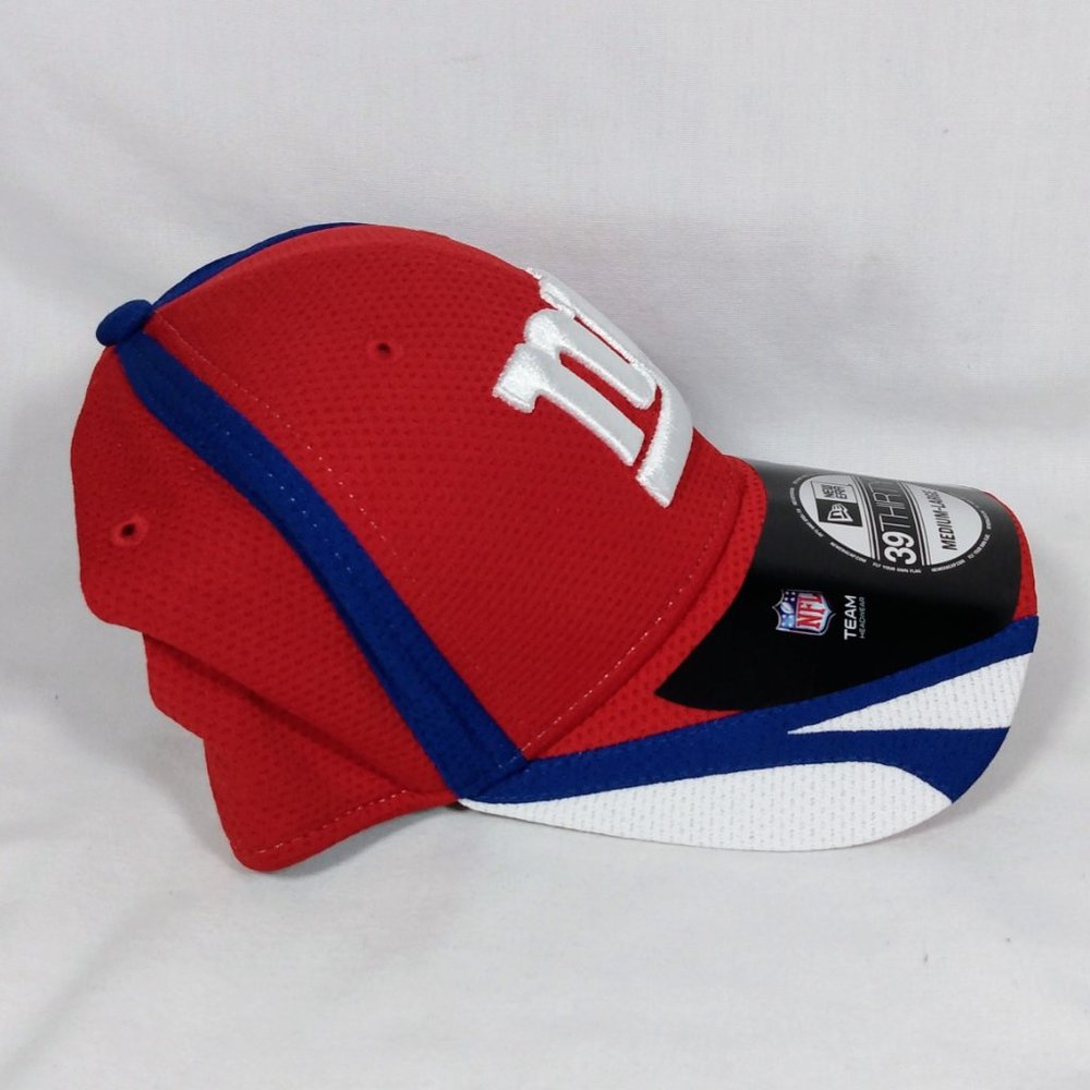 NFL Training Cap New York Giants- Red/Blue/White-New with Tags